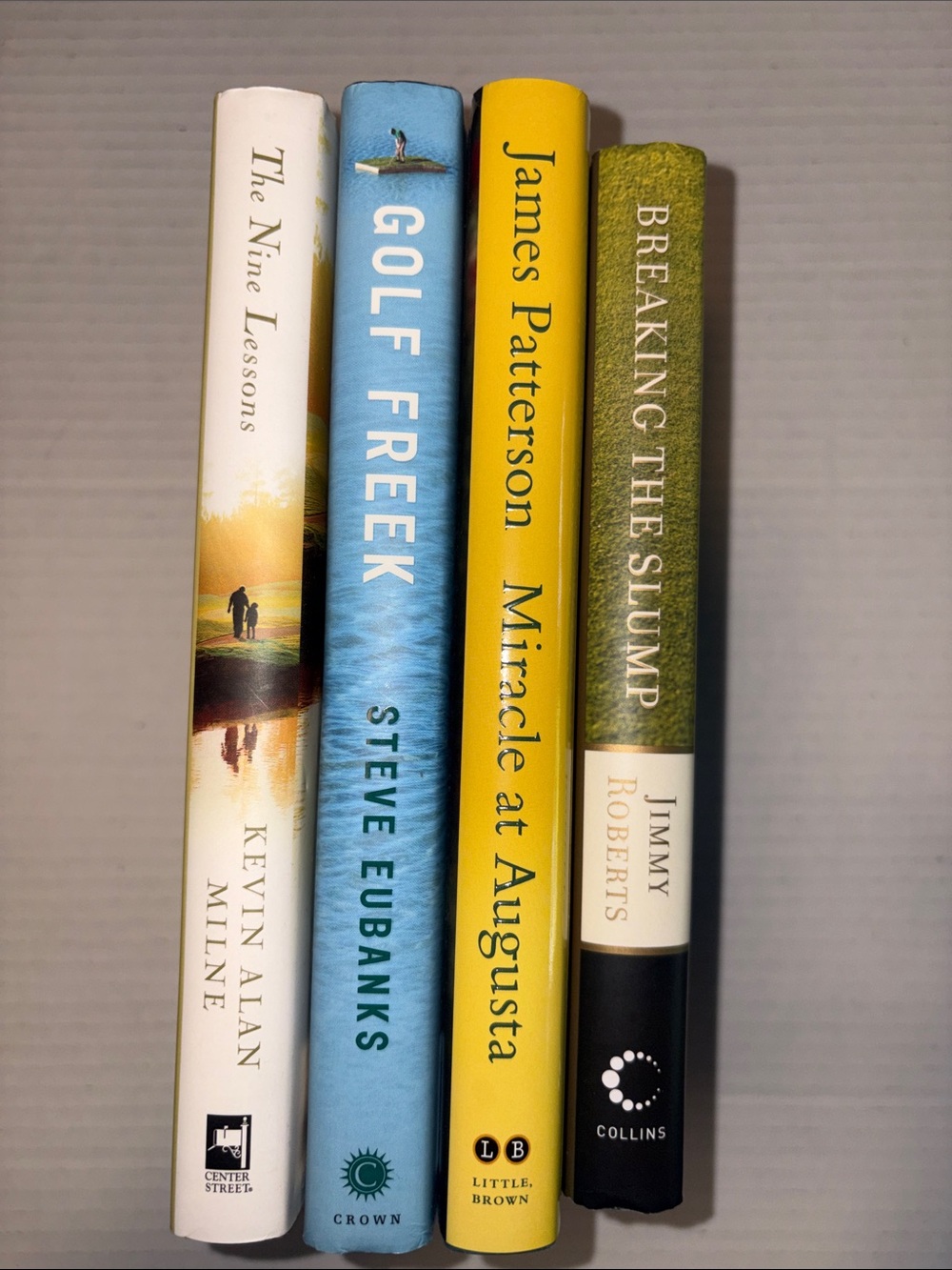 Set of 4 golf books
